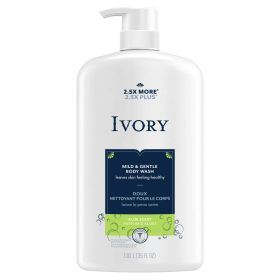 Ivory Mild and Gentle Body Wash, Aloe Scent, 35 oz