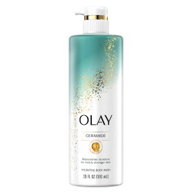 Olay Cleansing & Strengthening Body Wash with Ceramide and Vitamin B3 Complex, 20 fl oz