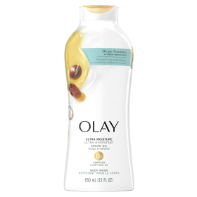 Olay Ultra Moisture Body Wash with Argan Oil, for All Skin Types, 22 fl oz