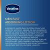 Vaseline Men Fast Absorbing Non Greasy Body Face and Hand Lotion, 20.3 fl oz