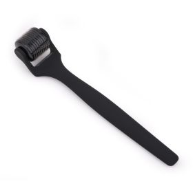 Matte 540 Microneedle Roller Feel Oil Rubber Oil Handle Matte (Option: Black-0.25mm)