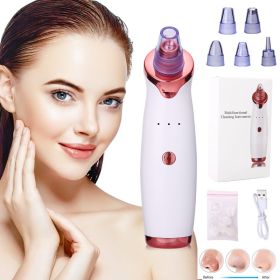 Blackhead Remover Instrument Black Dot Remover Acne Vacuum Suction Face Clean Black Head Pore Cleaning Beauty Skin Care Tool (Option: default)