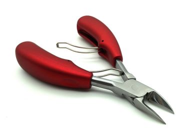 1 piece New Trend Stainless Steel Nail Cuticle Nipper Nail Salon Beauty Tool Product (Color: Red)